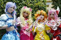フレッシュプリキュア！｜キュアベリー／キュアピーチ／キュアパイン／キュアパッション｜杏里／沢木ナナル／秋雨叶人／ミコト