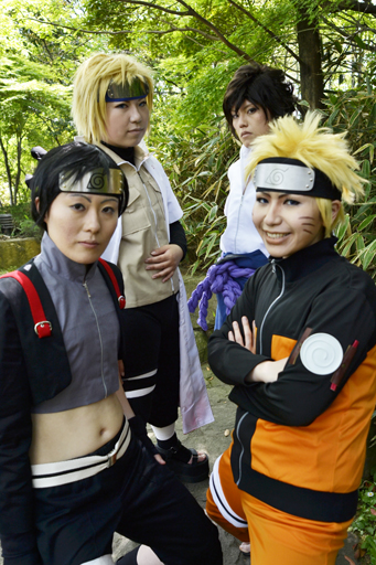 NARUTO｜サイ／波風ミナト／うちはサスケ／うずまきナルト｜蝶杏／白銀蒼空／鬼澤月耶／武藤らんこ