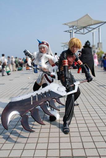 モンスターハンターポータブル2G｜キリン装備／ガブラスーツ装備｜上原みら／山狐