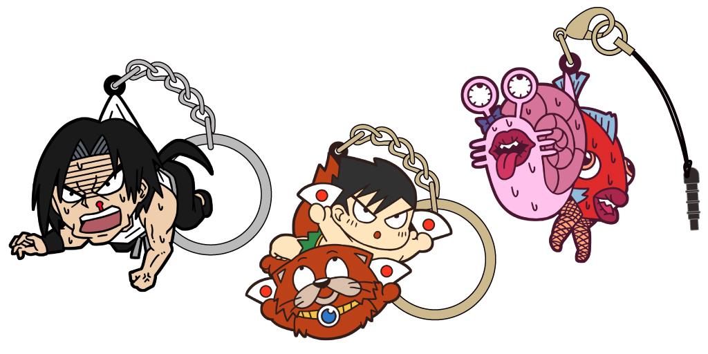 [予約開始]『南国少年パプワくん』「パプワ＆チャッピー」「シンタロー」「トウくん＆タンノくん」のつままれストラップ＆キーホルダーが登場！