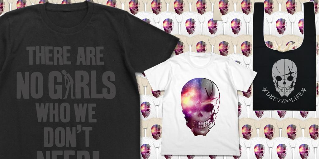 [予約開始]『乱歩奇譚 Game of Laplace』影男の名台詞「いらない少女などいない！」Tシャツ、「怪人二十面相」の髑髏仮面のTシャツ、マルシェバッグが登場！
