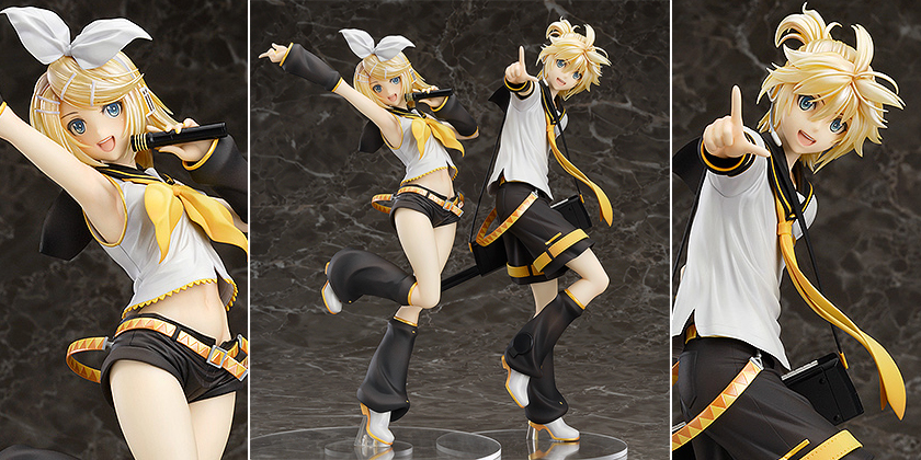 [予約開始]『鏡音リン＆鏡音レン』Tony × キャラクター・ボーカル・シリーズ1/7スケールフィギュア第三弾「鏡音リン」第四弾「鏡音レン」がTonyアレンジで登場！