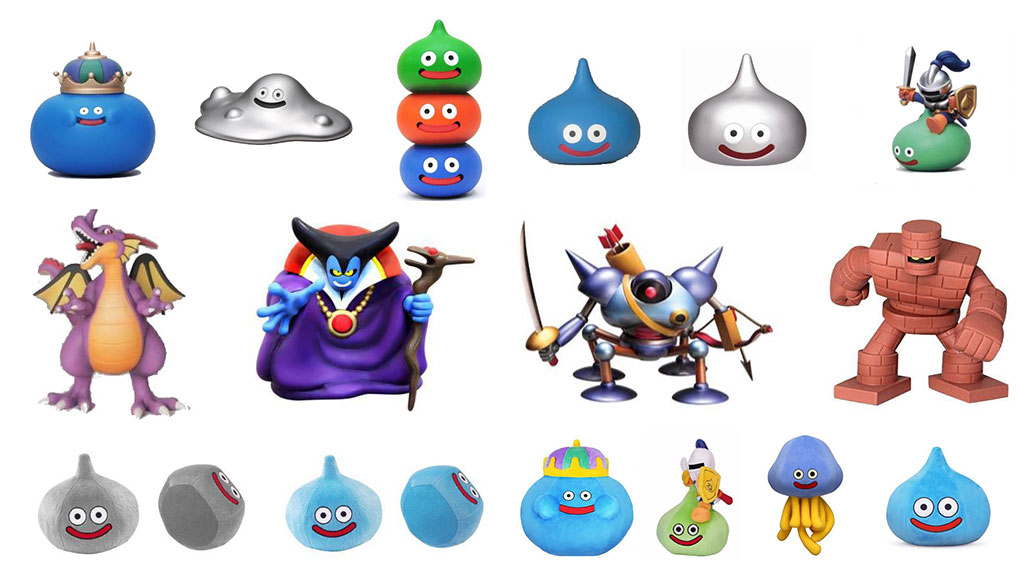 [予約開始]『ドラゴンクエスト』スマイルスライム ぬいぐるみ、ソフビモンスターが登場！