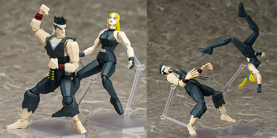 [予約開始]『バーチャファイター』「十年早いんだよ！」から23年。あの『バーチャファイター』が、figmaになって帰ってきた！figma 結城晶、サラ・ブライアントが登場！