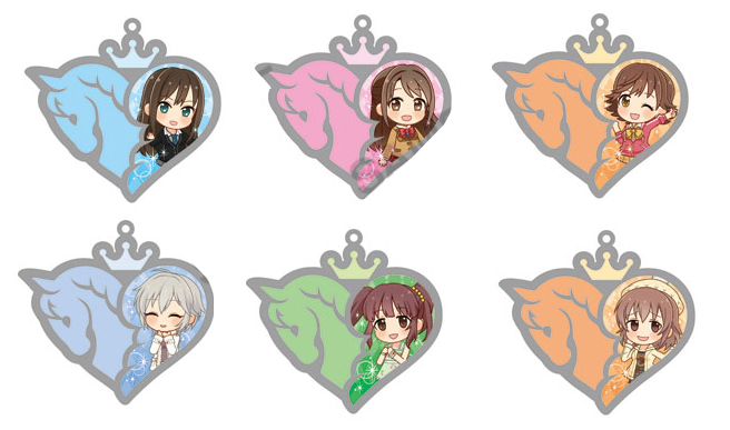 [予約開始]『アイドルマスター シンデレラガールズ』ステンドグラス風のメタルチャームが登場！