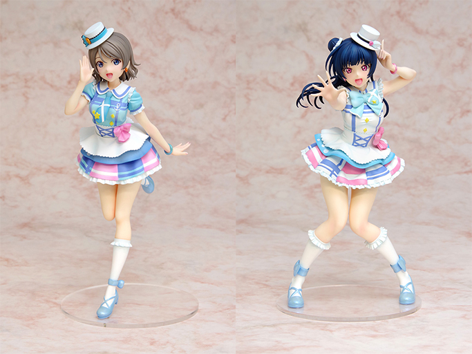 [予約開始]『ラブライブ！サンシャイン!!』Aqoursのメンバー渡辺曜、津島善子が1/8スケール完成品フィギュアで登場！