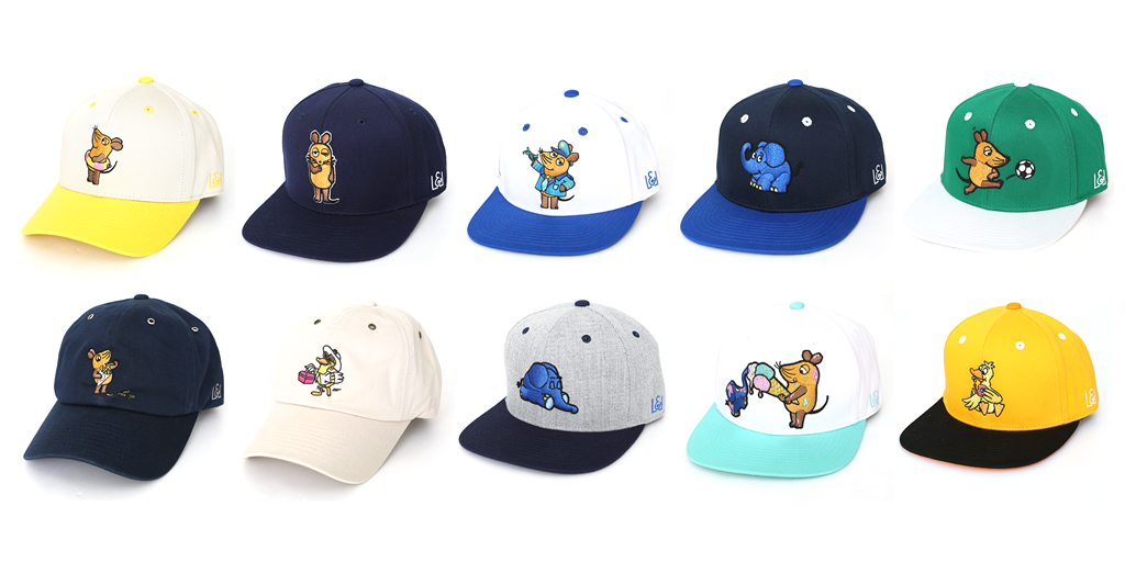 [販売開始]『MAUS(TM)』ドイツ生まれの人気キャラクター『マウス(TM)』の帽子11種が登場！