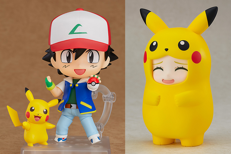 [予約開始]『ポケットモンスター』「サトシ」と「ピカチュウ」がついにねんどろいどになって登場！ピカチュウのきぐるみフェイスパーツケースも登場！