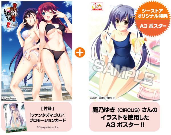 『秋葉原電気外祭り 2013 Summer in 新宿』公式ビジュアルブックレット特典情報&ジーストア出展情報!
