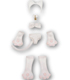 PIC057【1/12サイズドール用】1/12 にゃんこset AZONE/ピコニーモコスチューム/PIC057【1/12サイズドール用】1/12 にゃんこset