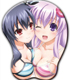 立体マウスパッド 超次元ゲイムネプテューヌ ネプギア&ユニ 超次元ゲイム ネプテューヌ/超次元ゲイム ネプテューヌ/立体マウスパッド 超次元ゲイムネプテューヌ ネプギア&ユニ