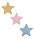 AFN029【1/6サイズドール用】ぐっすりお星さまクッションセット(3色各1個、計3個入り) AZONE/Pureneemo Original Costume/AFN029【1/6サイズドール用】ぐっすりお星さまクッションセット(3色各1個、計3個入り)