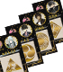 刀剣乱舞-ONLINE- 蒔絵シール 「江雪左文字」「堀川国広」「大倶利伽羅」「同田貫正国」/4種セット 刀剣乱舞/刀剣乱舞/刀剣乱舞-ONLINE- 蒔絵シール 「江雪左文字」「堀川国広」「大倶利伽羅」「同田貫正国」/4種セット
