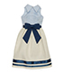 POC353【1/6サイズドール用】PNSフロントリボンノースリーブワンピ AZONE/Pureneemo Original Costume/POC353【1/6サイズドール用】PNSフロントリボンノースリーブワンピ