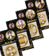 刀剣乱舞-ONLINE- 蒔絵シール 「陸奥守吉行」「山伏国広」「蜂須賀虎徹」「御手杵」/4種セット 刀剣乱舞/刀剣乱舞/刀剣乱舞-ONLINE- 蒔絵シール 「陸奥守吉行」「山伏国広」「蜂須賀虎徹」「御手杵」/4種セット