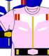 ガンダム/機動戦士ガンダム/連邦軍風Tシャツ
