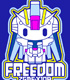 ガンダム/ガンダムSEED占い/フリーダムグラフィックTシャツ
