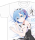 Re:ゼロから始める異世界生活 レムのフルグラフィックTシャツ Re:ゼロから始める異世界生活/Re:ゼロから始める異世界生活/Re:ゼロから始める異世界生活 レムのフルグラフィックTシャツ