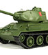 プラウダ高校 T-34/85(グリーン) 1/24 2.4GHz バトルタンクシリーズ ガールズ&パンツァー仕様 ガールズ&パンツァー/ガールズ&パンツァー 劇場版/プラウダ高校 T-34/85(グリーン) 1/24 2.4GHz バトルタンクシリーズ ガールズ&パンツァー仕様