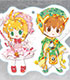 カードキャプターさくら ソフトキーチェーン 木之本桜&李小狼 カードキャプターさくら/カードキャプターさくら/カードキャプターさくら ソフトキーチェーン 木之本桜&李小狼