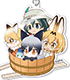 けものフレンズ【きゃらいど】フレンズonオケのソリ アクリルキーホルダー けものフレンズ/けものフレンズ/けものフレンズ【きゃらいど】フレンズonオケのソリ アクリルキーホルダー
