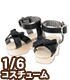 AKT123【1/6サイズドール用】リボンストラップサンダル AZONE/Pureneemo Original Costume/AKT123【1/6サイズドール用】リボンストラップサンダル