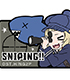 NEW GAME!! ねねっちSNIPING!!ベルクロワッペン NEW GAME!/NEW GAME!!/NEW GAME!! ねねっちSNIPING!!ベルクロワッペン
