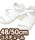 FAR230【48/50cmドール用】50 クロスストラップサンダル AZONE/50 Collection/FAR230【48/50cmドール用】50 クロスストラップサンダル