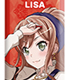 バンドリ! ガールズバンドパーティ! ビニールストラップ 今井リサ(Roselia) BanG Dream!(バンドリ!)/BanG Dream!(バンドリ!)/バンドリ! ガールズバンドパーティ! ビニールストラップ 今井リサ(Roselia)