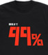 爆発まで99% Tシャツ