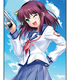AngelBeats!_仲村ゆりB2半裁タペストリー key/key/AngelBeats!_仲村ゆりB2半裁タペストリー