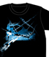 ブラック★ロックシューター/ブラック★ロックシューター/ブラック★ロックシューター Black chain Tシャツ