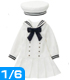 ALB128【1/6サイズドール用】PNXSギムナジウムセーラーワンピセット AZONE/Pureneemo Original Costume/ALB128【1/6サイズドール用】PNXSギムナジウムセーラーワンピセット