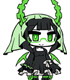 ブラック★ロックシューター DM ラバーストラップ ブラック★ロックシューター/ブラック★ロックシューター/ブラック★ロックシューター DM ラバーストラップ