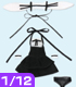 PIC023【1/12サイズドール用】1/12スウィートバニーさん AZONE/ピコニーモコスチューム/PIC023【1/12サイズドール用】1/12スウィートバニーさん