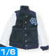 AZONE/Pureneemo Original Costume/POC262【1/6サイズドール用】FannyFannyロゴ入りスタジャン