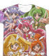 スマイルプリキュアフルグラフィックTシャツ