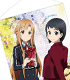 ソードアート・オンライン WスエードB1タペストリー 明日奈&直葉 ソードアート・オンライン/ソードアート・オンライン/ソードアート・オンライン WスエードB1タペストリー 明日奈&直葉