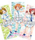 ラブライブ! クリアしおりセット 1年生 ラブライブ!/ラブライブ!/ラブライブ! クリアしおりセット 1年生