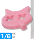 AMP119【1/6サイズドール用】SnottyCatハナタレネコちゃんボタン AZONE/Material Parts/AMP119【1/6サイズドール用】SnottyCatハナタレネコちゃんボタン