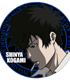 サイコパス PVCコースターキーホルダー 狡噛 PSYCHO-PASS -サイコパス-/PSYCHO-PASS -サイコパス-/サイコパス PVCコースターキーホルダー 狡噛