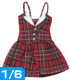 POC273【1/6サイズドール用】WickedStyleベストモデルワンピース AZONE/Pureneemo Original Costume/POC273【1/6サイズドール用】WickedStyleベストモデルワンピース