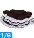 POC275【1/6サイズドール用】WickedStyle4段フリルミニスカート AZONE/Pureneemo Original Costume/POC275【1/6サイズドール用】WickedStyle4段フリルミニスカート