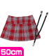 FAR141【50cmドール用】50サスペンダー付プリーツスカート AZONE/50 Collection/FAR141【50cmドール用】50サスペンダー付プリーツスカート