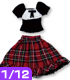 PIC046【1/12サイズドール用】1/12お嬢様の休日set AZONE/ピコニーモコスチューム/PIC046【1/12サイズドール用】1/12お嬢様の休日set