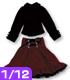 PIC045【1/12サイズドール用】1/12魔法使いの優雅な一日set AZONE/ピコニーモコスチューム/PIC045【1/12サイズドール用】1/12魔法使いの優雅な一日set