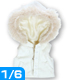 POC293【1/6サイズドール用】Snotty cat もこもこフードベスト AZONE/Pureneemo Original Costume/POC293【1/6サイズドール用】Snotty cat もこもこフードベスト