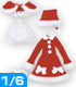 POC295【1/6サイズドール用】PNSサンタset2013 AZONE/Pureneemo Original Costume/POC295【1/6サイズドール用】PNSサンタset2013