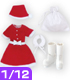 PIC052【1/12サイズドール用】1/12サンタset2013 AZONE/ピコニーモコスチューム/PIC052【1/12サイズドール用】1/12サンタset2013